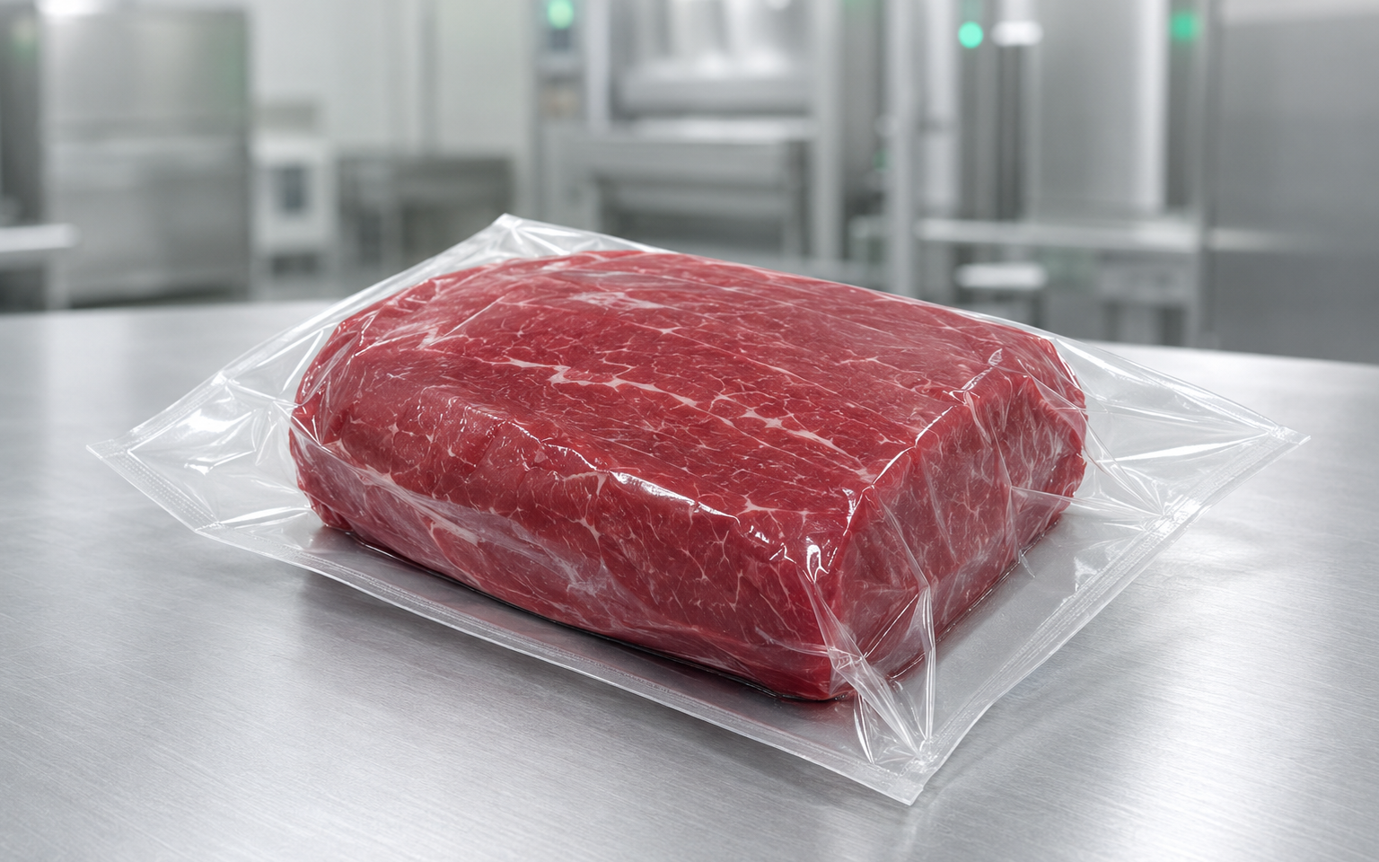 Imagen referencial de carne sin hueso envasada al vacío